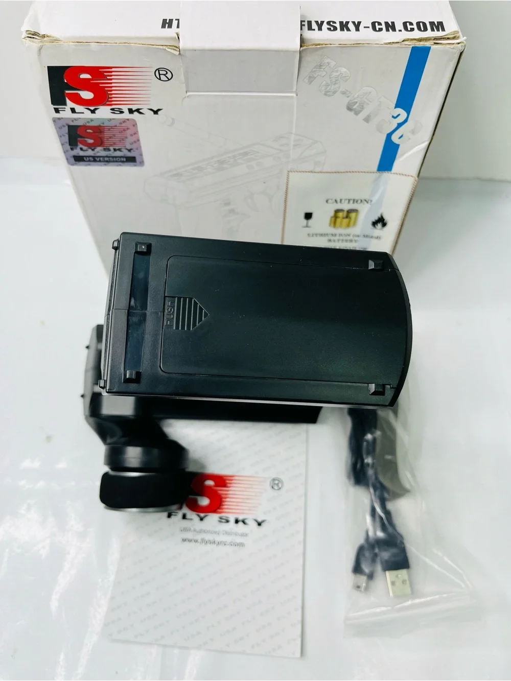 FlySky FS-GT3C 2.4GHz 3-Channel RC Transmitter - New Open Box - Pictures Tested